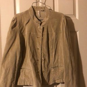 Corduroy tan jacket